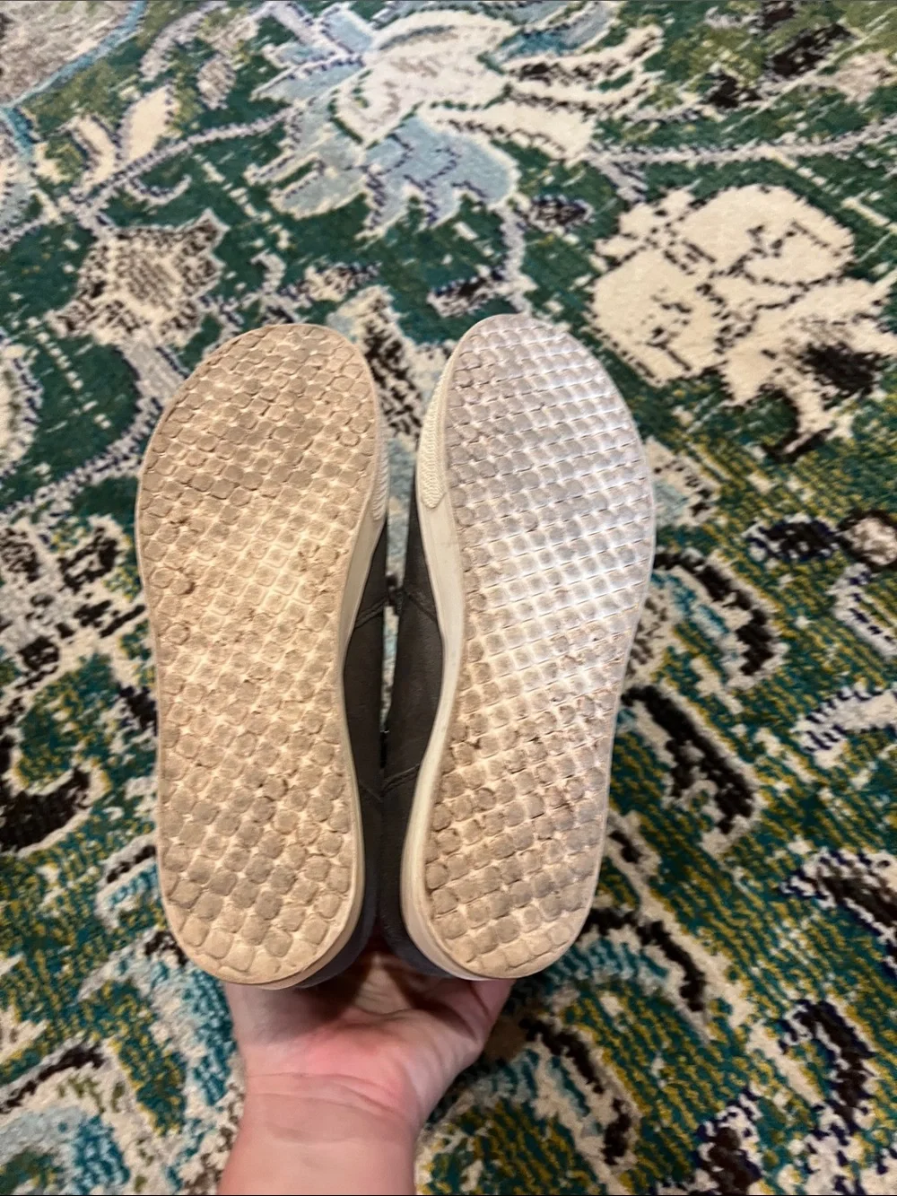 Steve Madden Gray Suede Slip-On Platform Sneakers